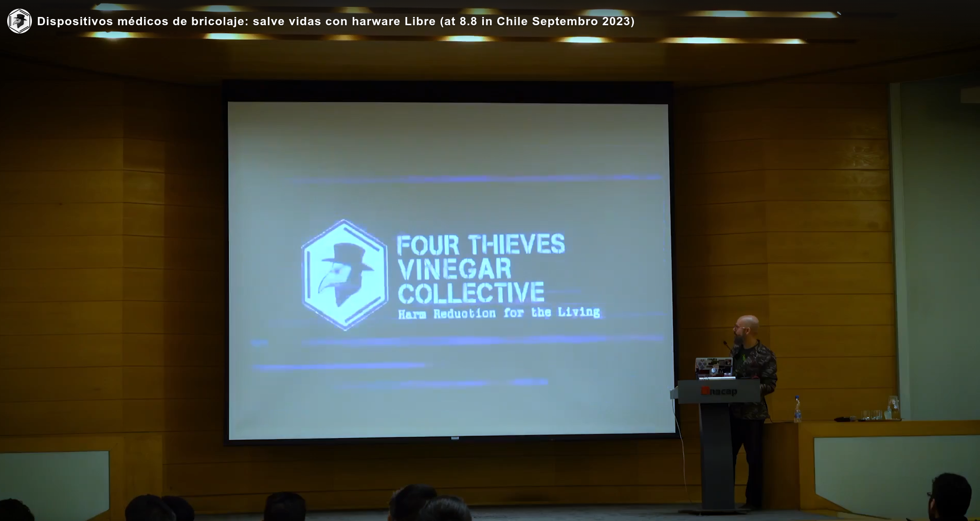 Dispositivos médicos de bricolaje: salve vidas con harware Libre (at 8.8 in Chile Septembro 2023)